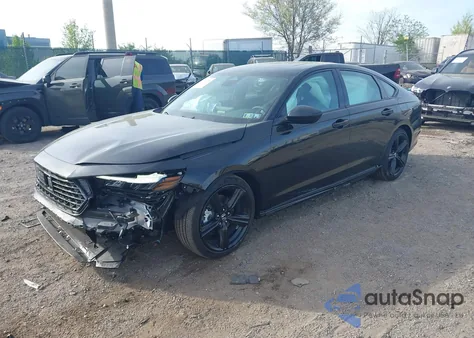 2025 Honda Accord Hybrid Sport-L z USA, uszkodzony, nr VIN 1HGCY2F72SA029021